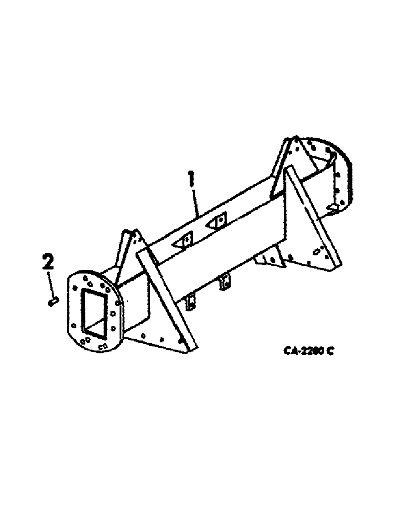 Схема запчастей Case IH 815 - (07-01) - DRIVE TRAIN, MAIN AXLE Drive Train