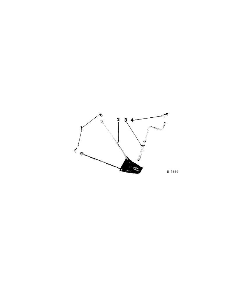 Схема запчастей Case IH 103 - (F-10[B]) - HITCH STAND 