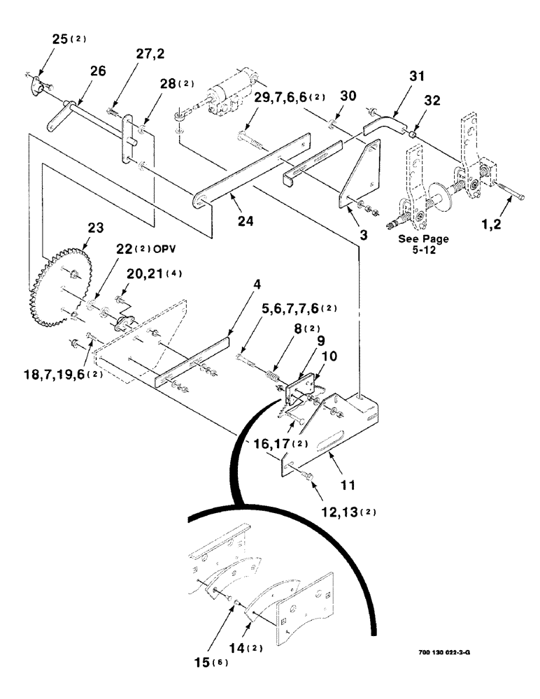 Схема запчастей Case IH 8850 - (05-08) - TRANSMISSION CONTROL ASSEMBLY, GROUND SPEED (06) - POWER TRAIN