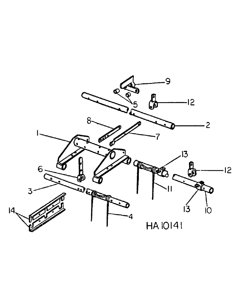 Схема запчастей Case IH 5000 - (F-07) - MULCHERS, 6 FOOT MULCHER, FOR USE ON DIRECT MOUNTED-TRAIL BEHIND AND 18 FOOT WING MODELS 