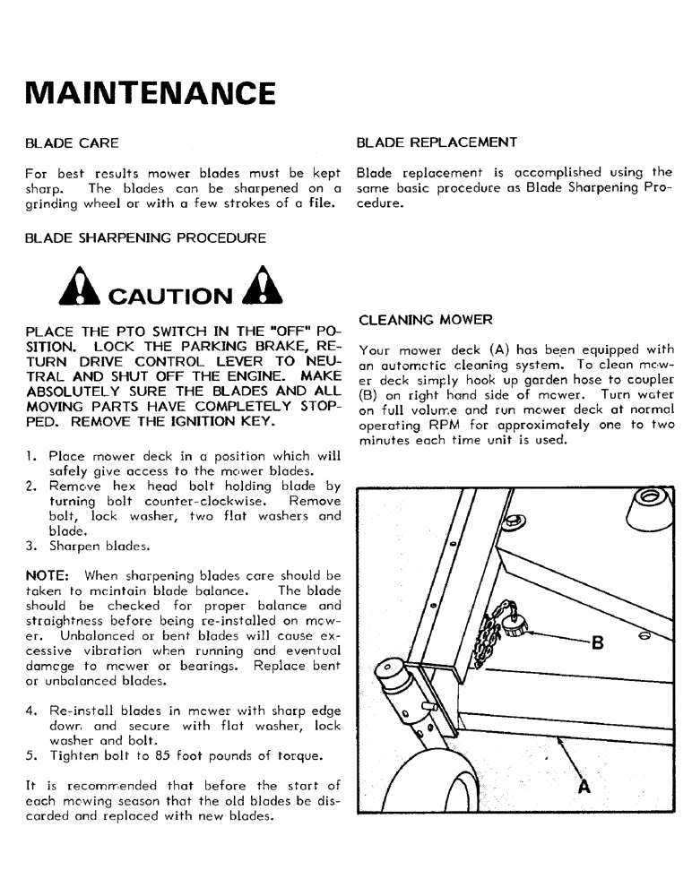 Схема запчастей Case IH 72MS - (30) - MAINTENANCE 