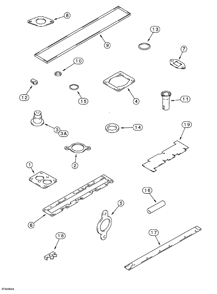 Схема запчастей Case IH 6831T - (02-062) - VALVE GRIND GASKET KIT, 6T-830 EMISSIONS CERTIFIED ENGINE, 6TA-830 EMISSIONS CERTIFIED ENGINE 