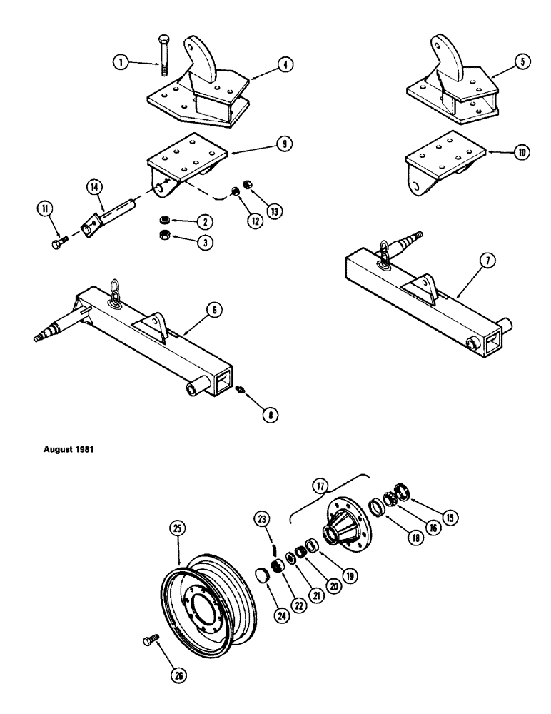 Схема запчастей Case IH SC15 - (29A) - GAUGE WHEELS, MAIN, SC15 