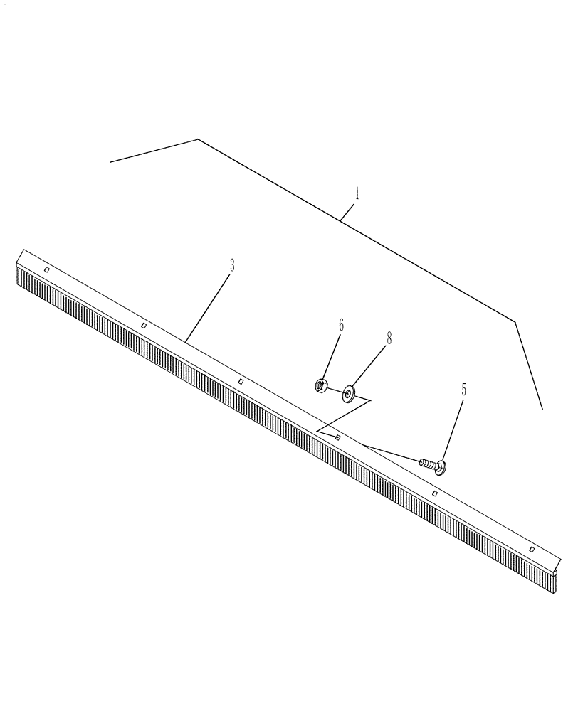 Схема запчастей Case IH RB464 - (18.59) - DIA KIT, DUCKBILL TRASH BAFFLE (18) - ACCESSORIES