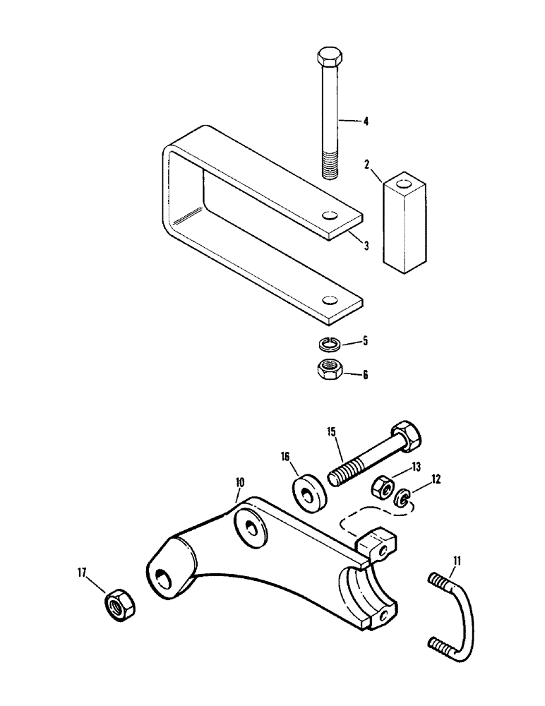 Схема запчастей Case IH 1290 - (L-11) - IMPLEMENT SAFETY CHAIN SUPPORT (09) - IMPLEMENT LIFT