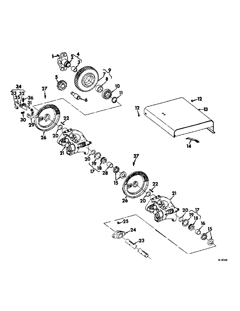 Схема запчастей Case IH 440 - (E-51) - LOCK-TWIST TWISTER AND RELATED PARTS, SERIAL NUMBER, 430W 001194 & UP, 440W 002160 & UP 