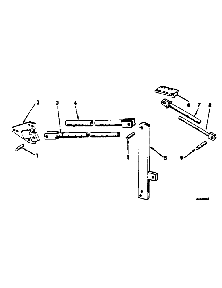 Схема запчастей Case IH 314 - (Q-15) - LIFT RESTRICTOR 