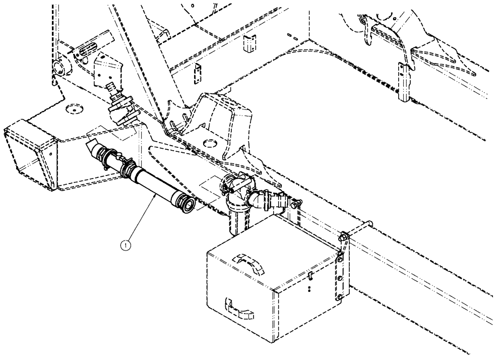 Схема запчастей Case IH SPX4410 - (09-016) - FLOWMETER, LO-FLOW MOUNT Liquid Plumbing