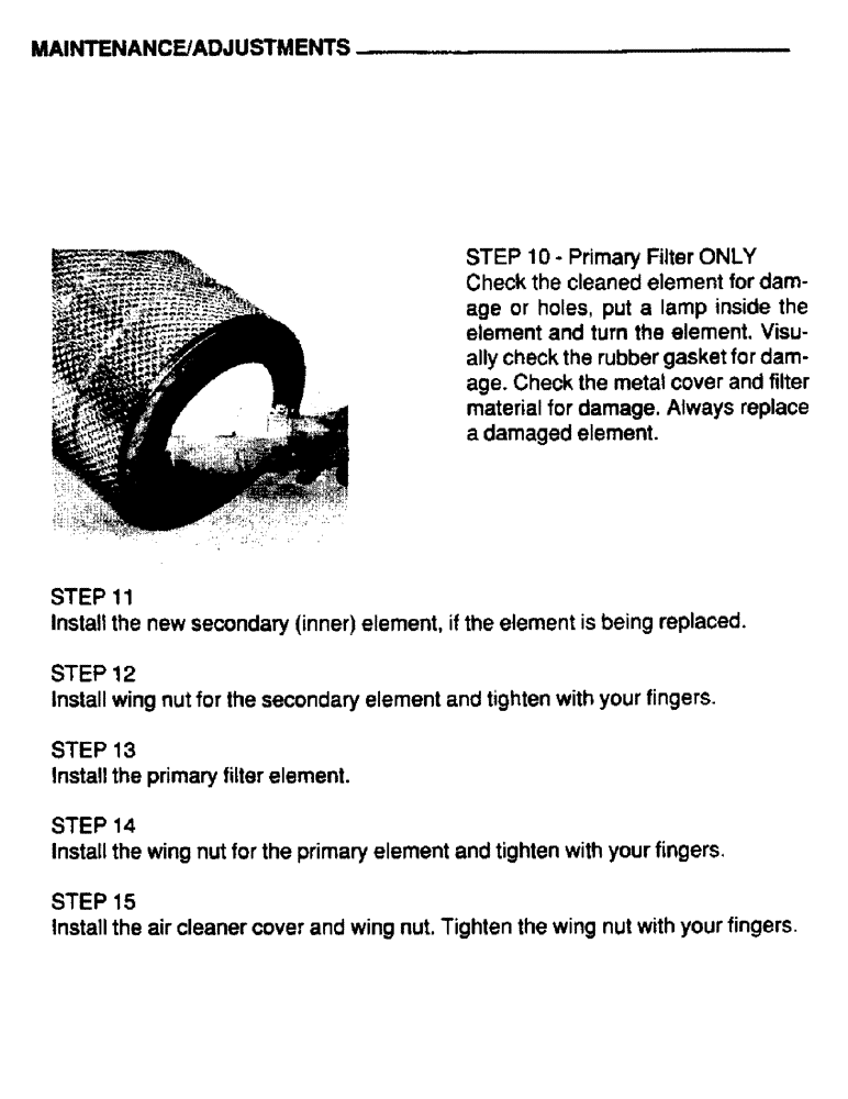 Схема запчастей Case IH 6590T - (039) - MAINTENANCE, ADJUSTMENTS 