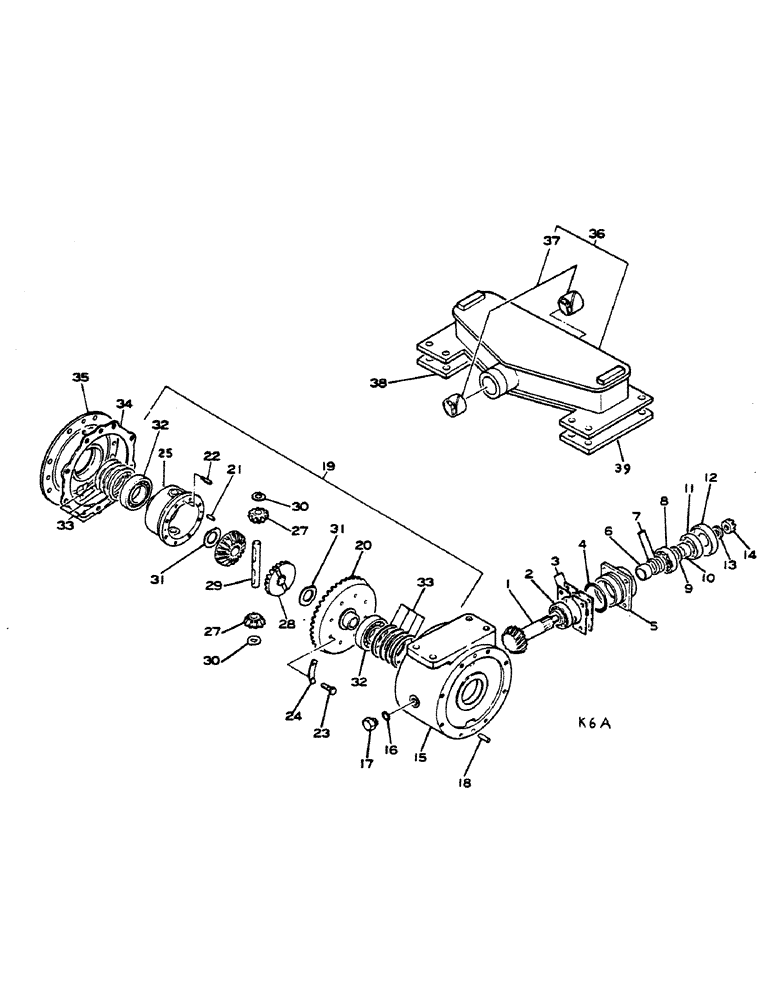 Схема запчастей Case IH 784 - (07-59) - DRIVE TRAIN, DIFFERENTIAL, ALL WHEEL DRIVE, KIMCO AXLE (04) - Drive Train