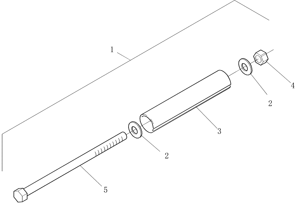 Схема запчастей Case IH DHX251 - (6.01) - ROLL PIN KIT-2-1/2" (12) - MAIN FRAME