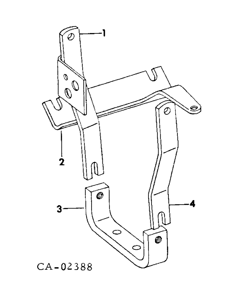 Схема запчастей Case IH DV-550 - (A-19) - FUEL INJECTION PUMP MOUNTING 