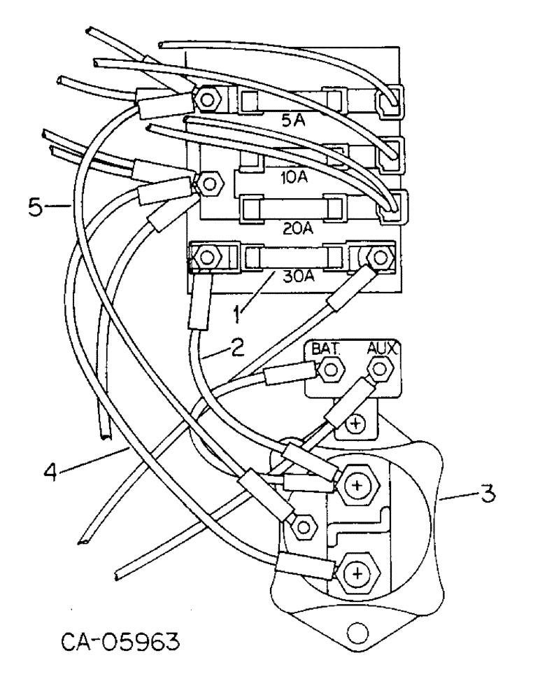 Схема запчастей Case IH HYDRO 186 - (08-15) - ELECTRICAL, IMPLEMENT ELECTRIC REMOTE CONTROL (06) - ELECTRICAL