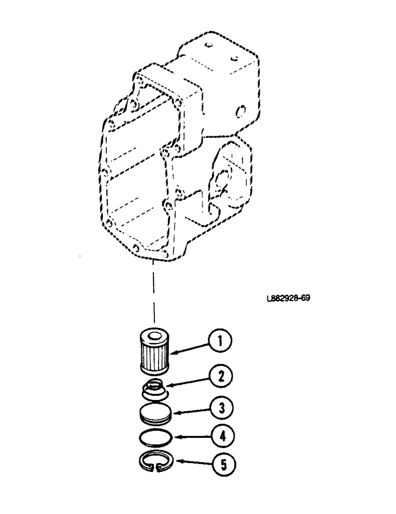 Схема запчастей Case IH 9150 - (3-12) - FUEL PUMP HOUSING, L-10 ENGINE (03) - FUEL SYSTEM