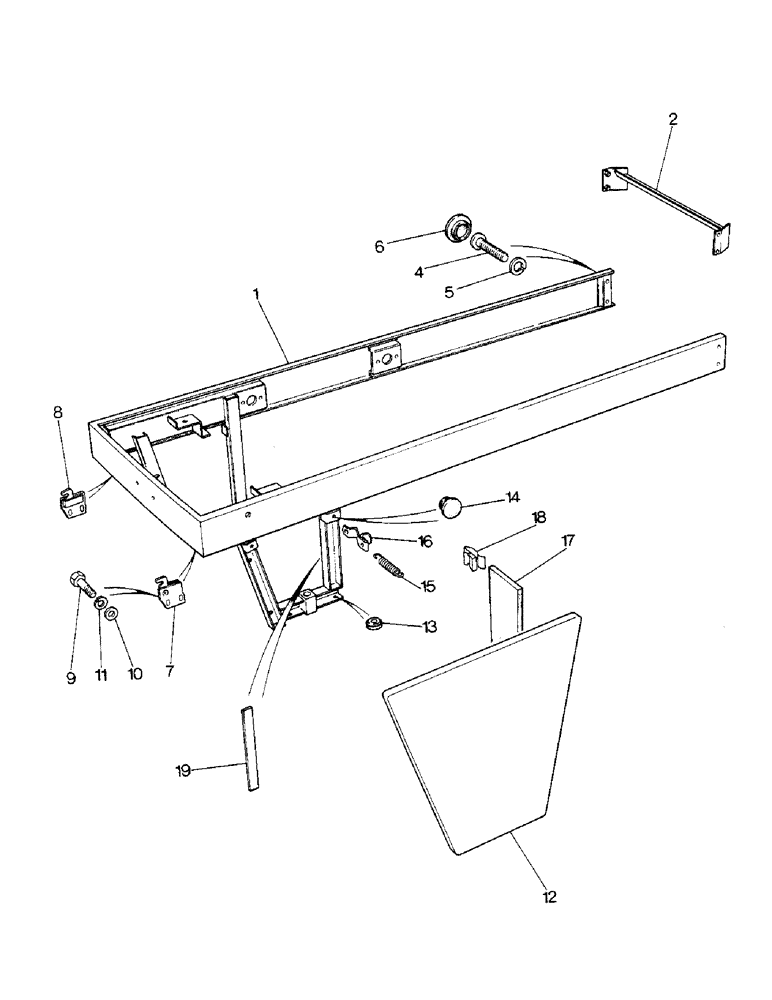 Схема запчастей Case IH 1290 - (N-02) - ENGINE HOOD SUPPORT FRAME & PANELS, 1290 PRIOR TO P.I.N. 11054201, 1390 PRIOR TO P.I.N 1127048 (08) - SHEET METAL