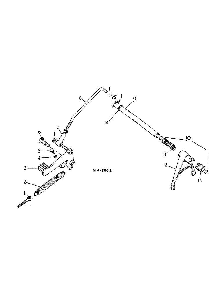 Схема запчастей Case IH 2500 - (07-040) - DIFFERENTIAL LOCK (04) - Drive Train