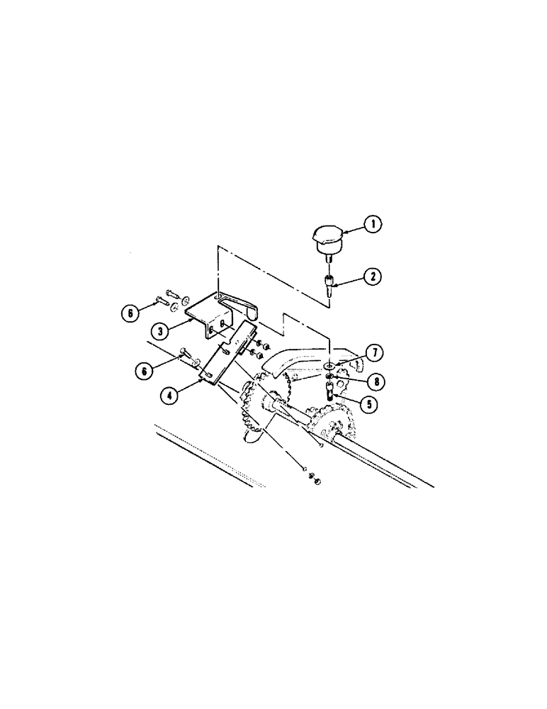 Схема запчастей Case IH 1075 - (096) - HAY CONDITIONER CHAIN OILER, DRAPER HEADER (58) - ATTACHMENTS/HEADERS