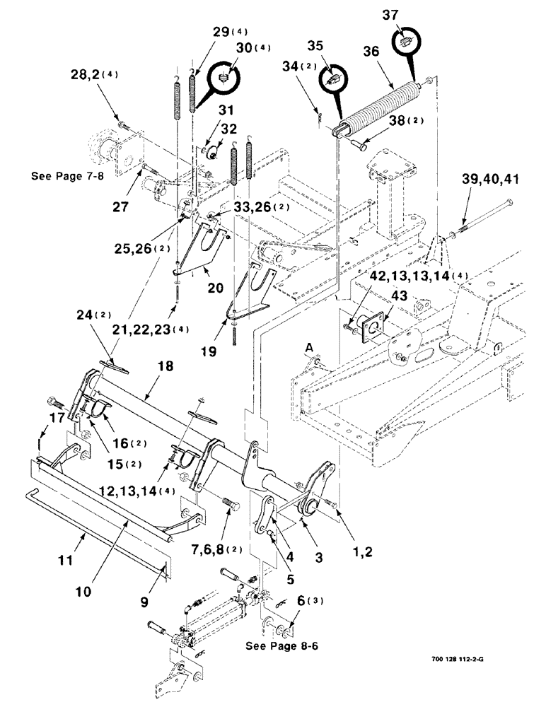 Схема запчастей Case IH 8725 - (7-06) - MAINFRAME ASSEMBLY, RIGHT (09) - CHASSIS