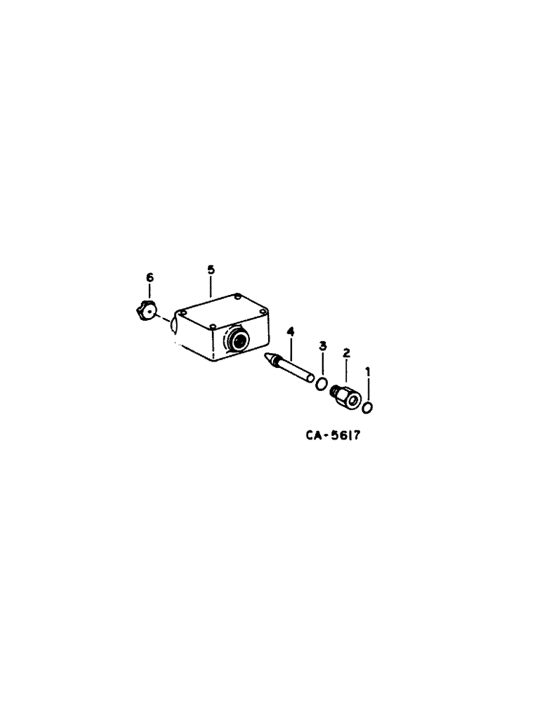 Схема запчастей Case IH 1480 - (10-46) - HYDRAULICS, HEADER AUTOMATIC FLOW CONTROL VALVE, SERIAL NO. 24000 AND BELOW (07) - HYDRAULICS