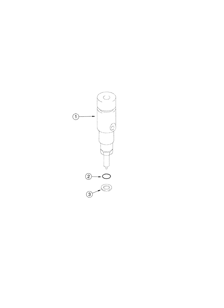 Схема запчастей Case IH CPX620 - (03-15) - FUEL INJECTION NOZZLE - BSN Y6T011701 (02) - FUEL SYSTEM