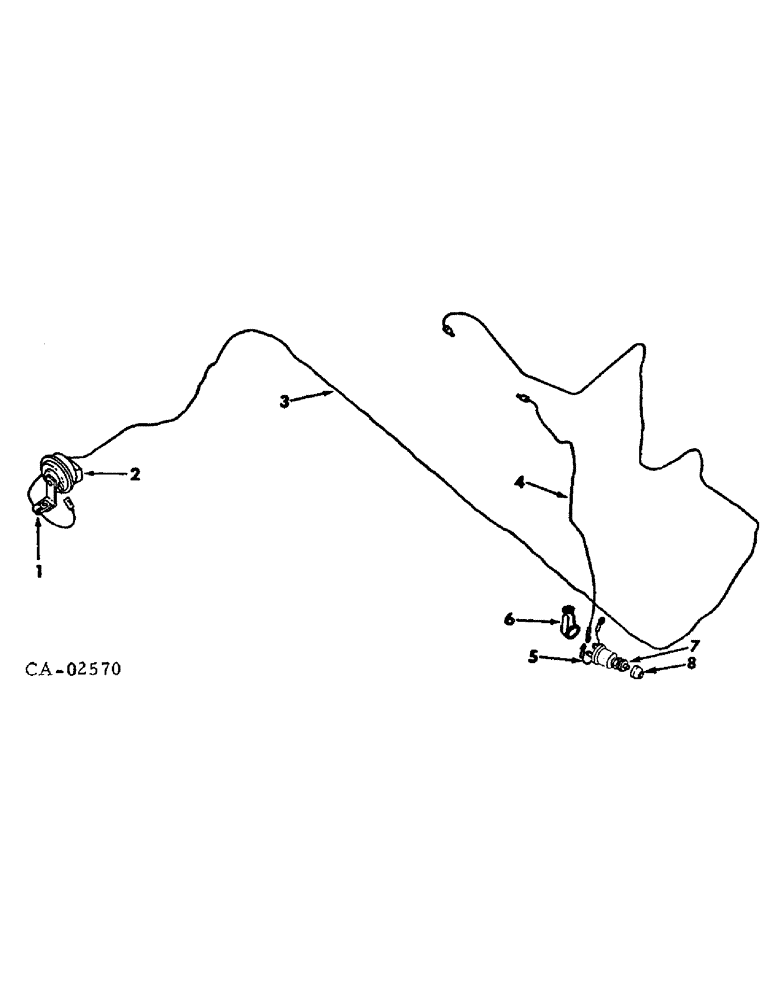 Схема запчастей Case IH 4166 - (08-18) - ELECTRICAL, ELECTRIC HORN (06) - ELECTRICAL