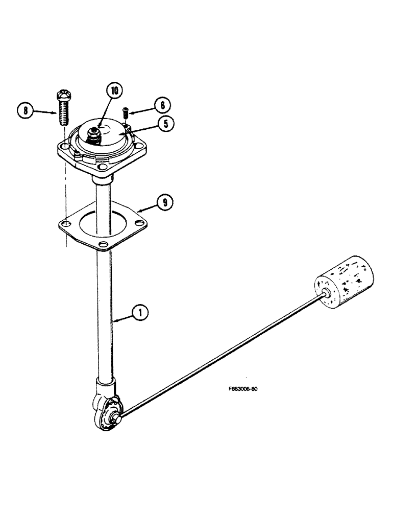 Схема запчастей Case IH 9150 - (3-18) - FUEL SENSOR ASSEMBLY (03) - FUEL SYSTEM