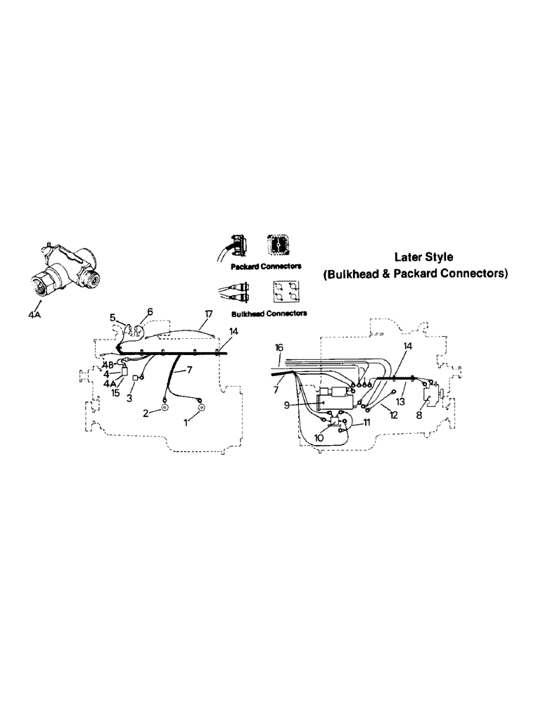 Схема запчастей Case IH ST251 - (02-02) - ENGINE ELECTRICAL, CUMMINS 855, LATER (06) - ELECTRICAL