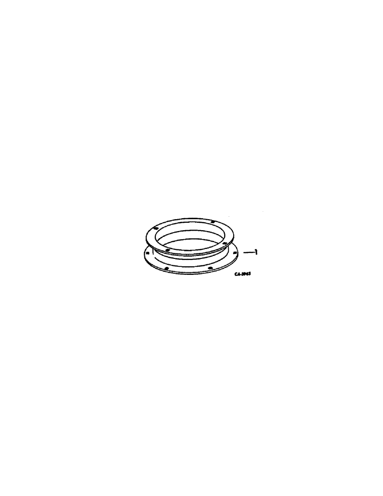 Схема запчастей Case IH 48 - (B-21[C]) - ADAPTER 