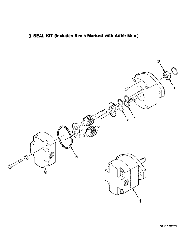 Схема запчастей Case IH 8585 - (9-12) - HYDRAULIC MOTOR ASSEMBLY, 700717759 HYDRAULIC MOTOR ASSEMBLY COMPLETE 