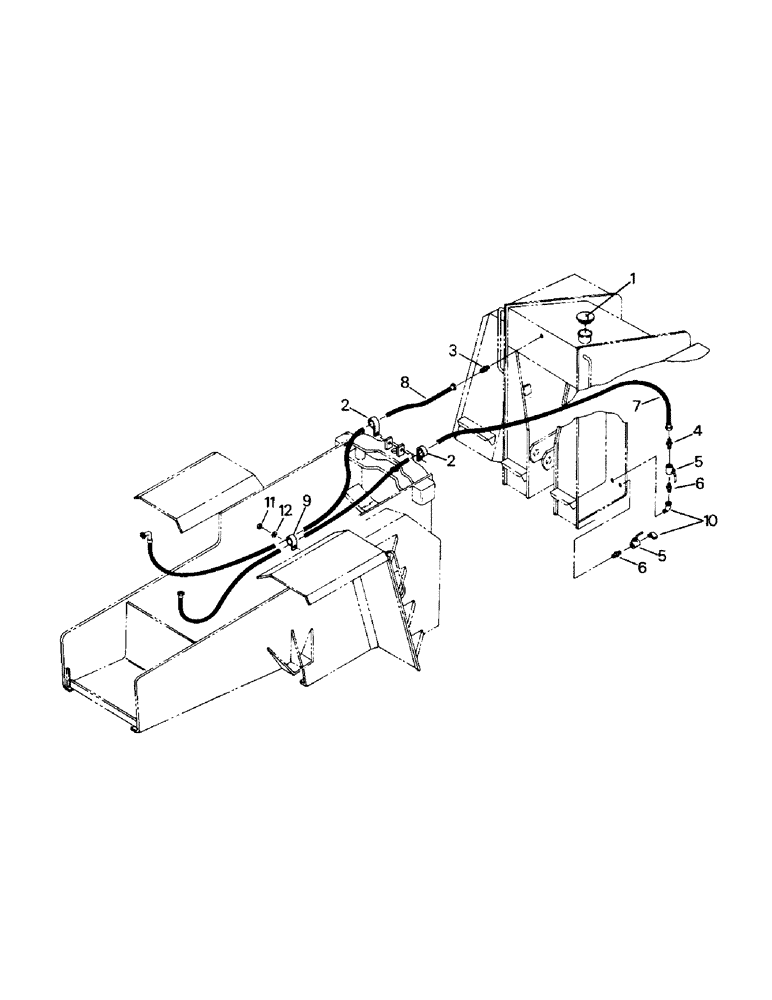 Схема запчастей Case IH PTA310 - (07-05) - FUEL SYSTEM, CUMMINS 855 ENGINE (02) - FUEL SYSTEM