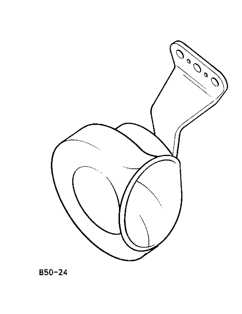 Схема запчастей Case IH 248 - (4-256) - HORN (04) - ELECTRICAL SYSTEMS