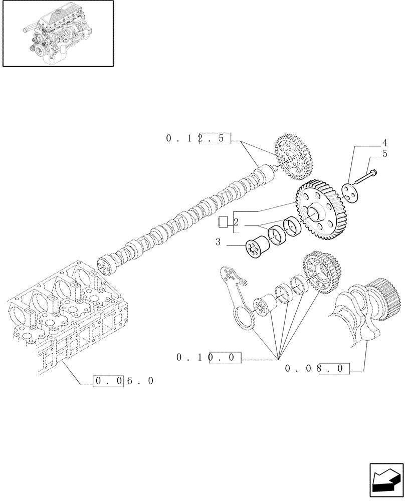 Схема запчастей Case IH F3AE0684G B001 - (0.10.0/ 1[01]) - INTERMEDIATE CONTROLS (500310359) 