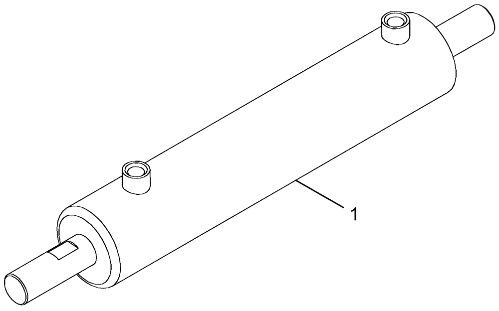 Схема запчастей Case IH 2388 - (05-19) - CYLINDER ASSY - STEERING, SINGLE CYLINDER APPLICATIONS (11) - TRACKS/STEERING