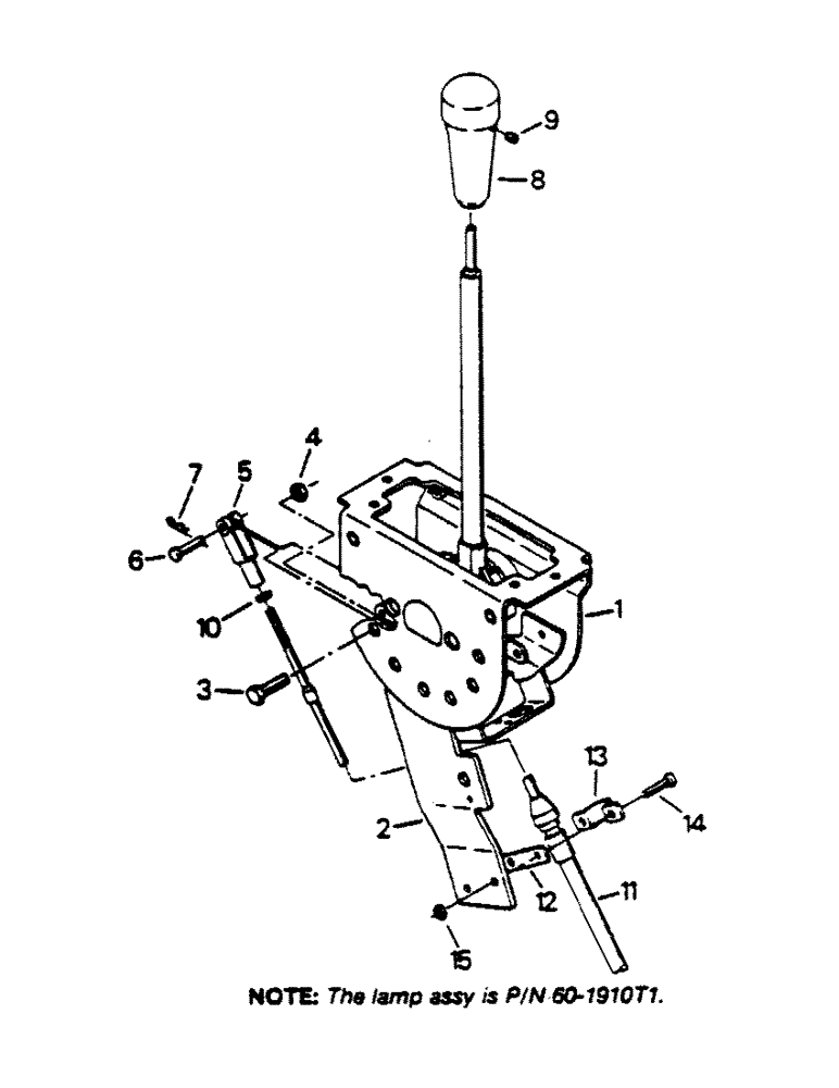 Схема запчастей Case IH 9180 - (01-33) - THROTTLE CONTROL ASSEMBLY (10) - CAB