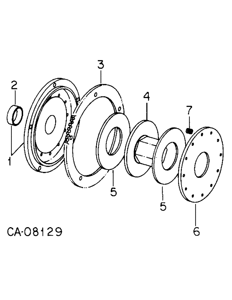 Схема запчастей Case IH 900 - SERIES - (B-18) - AUGER SLIP CLUTCH (58) - ATTACHMENTS/HEADERS