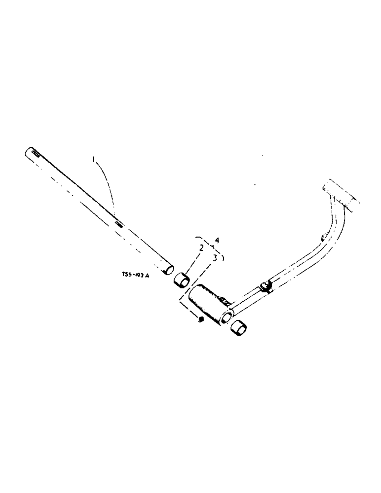 Схема запчастей Case IH 354 - (6-57) - ATTACHMENTS, HAND OPERATED DRUM BRAKE ATTACHMENT Attachments