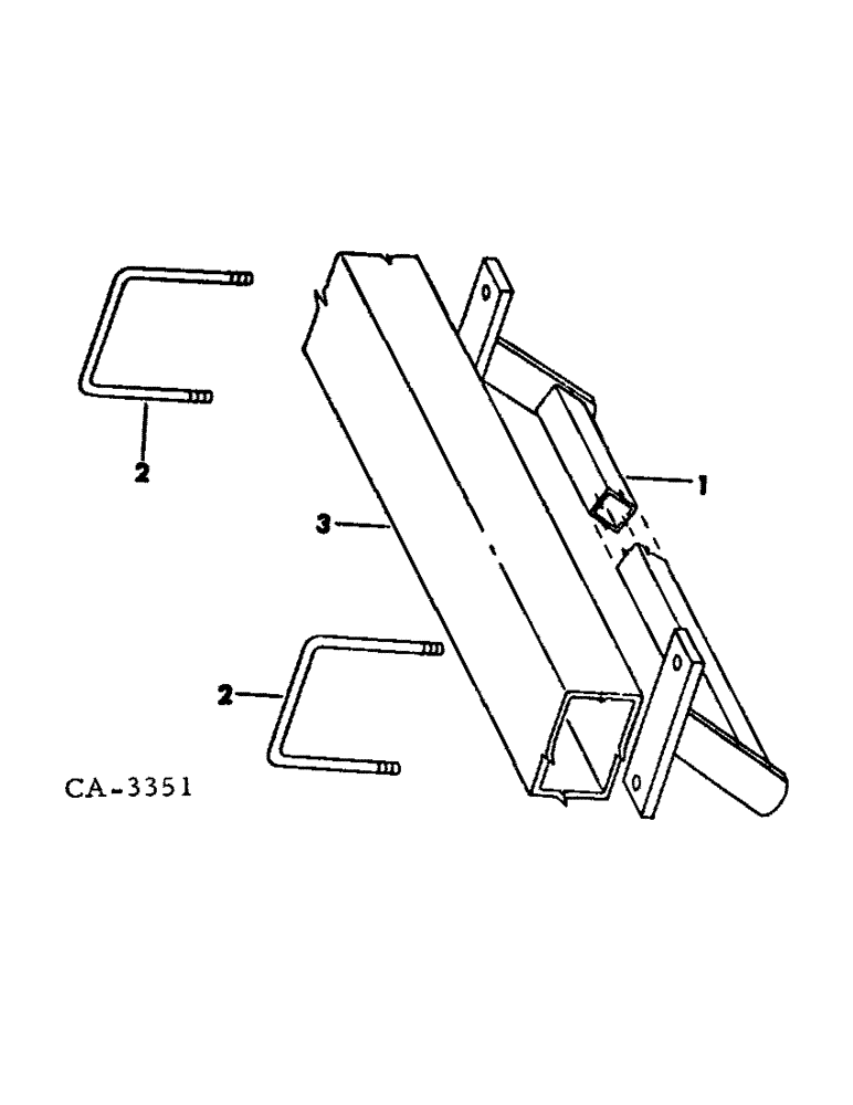 Схема запчастей Case IH 500 - (E-06) - SUB TOOL BAR, FOR CENTER UNITS, FOR 8 ROW NARROW AND 12 ROW NARROW 