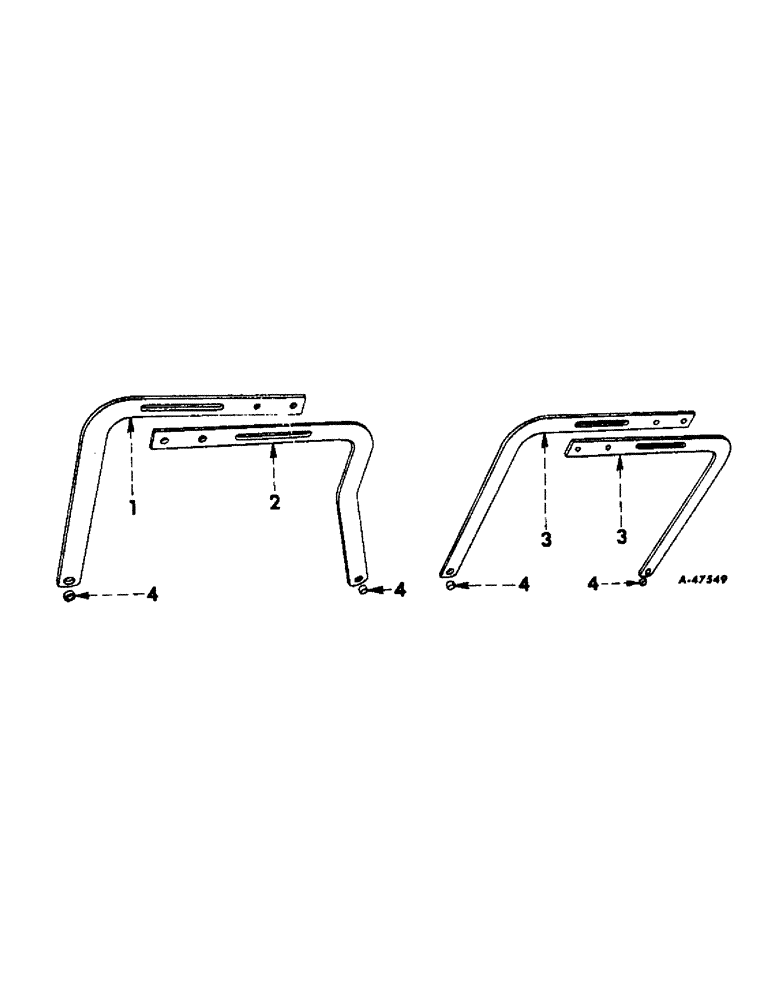 Схема запчастей Case IH 63-SERIES - (G-10) - JOCKEY ARCH 