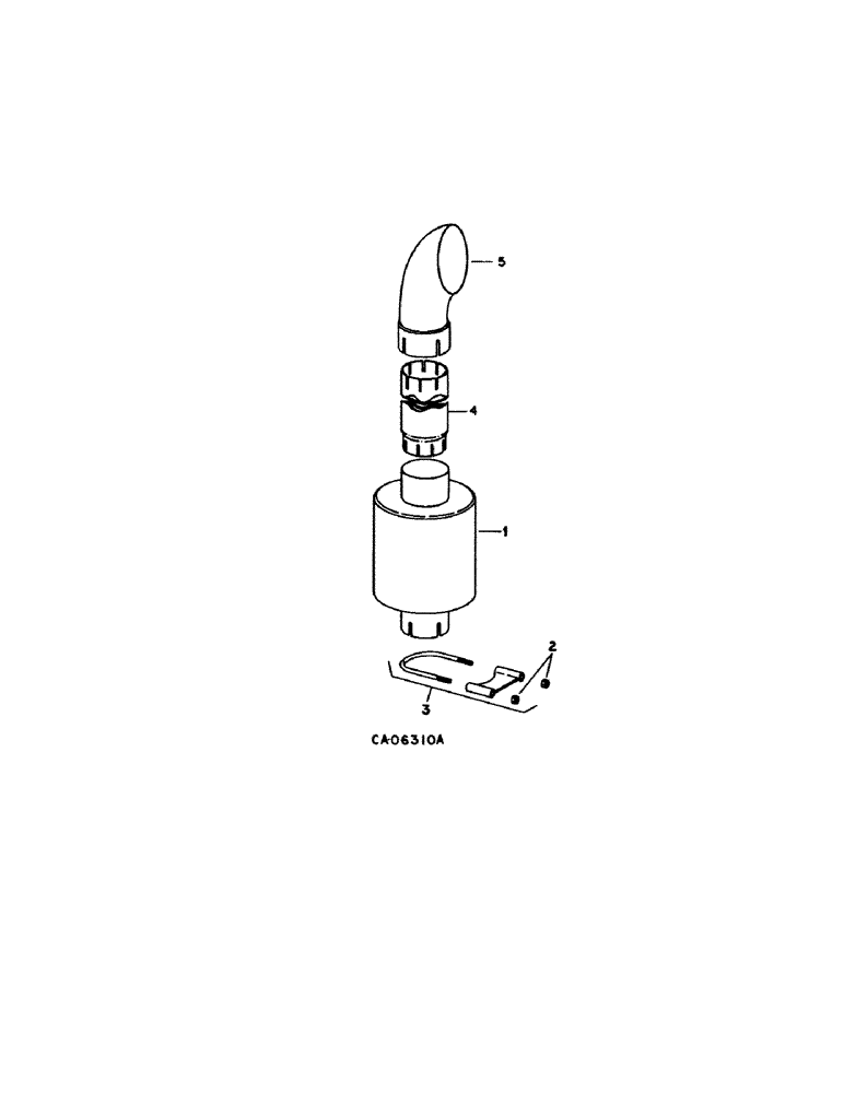 Схема запчастей Case IH 1420 - (12-04) - POWER, SPARK ARRESTER Power