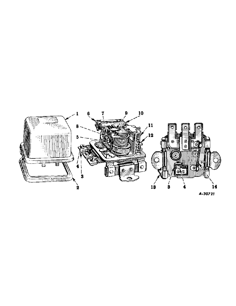 Схема запчастей Case IH SUPER-H - (064) - ELECTRICAL SYSTEM, VOLTAGE REGULATOR, DELCO-REMY (06) - ELECTRICAL SYSTEMS