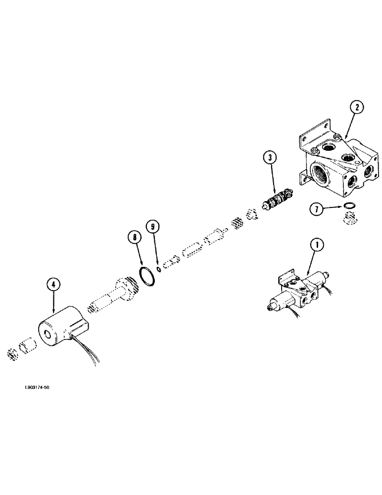 Схема запчастей Case IH 1670 - (8-88) - LEVELING VALVE (07) - HYDRAULICS