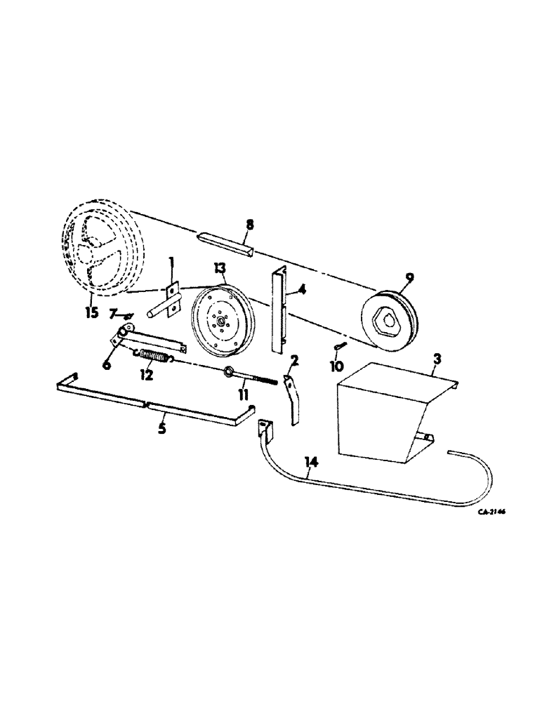 Схема запчастей Case IH 914 - (20-18) - SEPARATOR, STRAW CHOPPER DRIVE, SERIAL NUMBER 898 AND ABOVE Separation