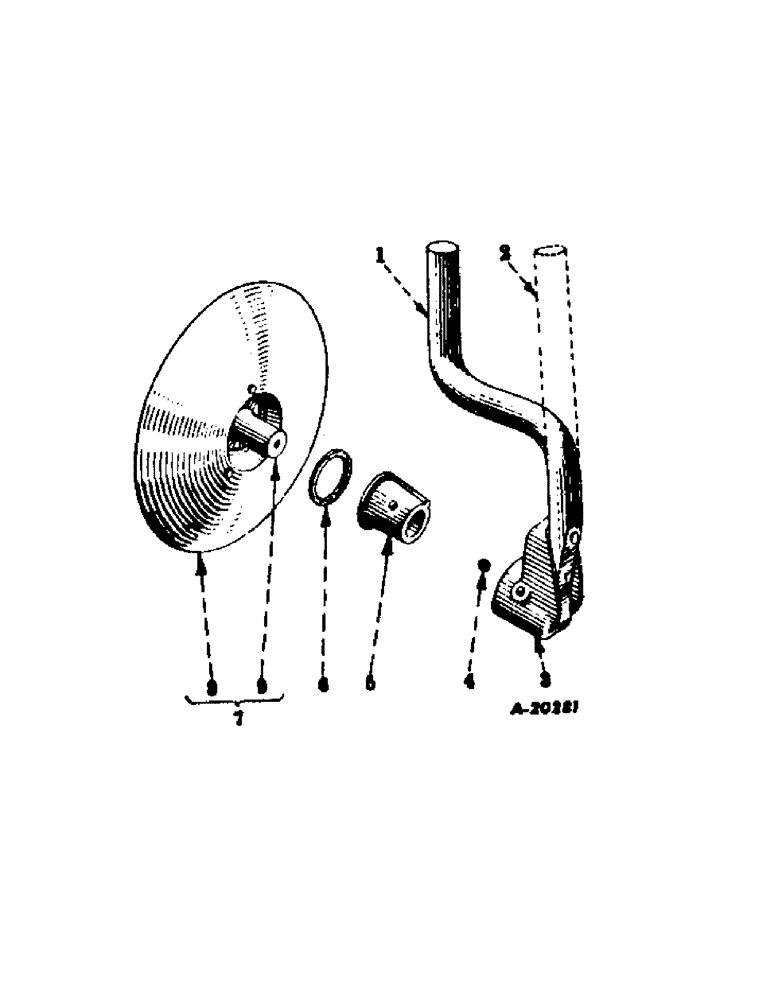 Схема запчастей Case IH 85 - (AN-10) - DISK HILLER, WITH PLAIN BEARING 