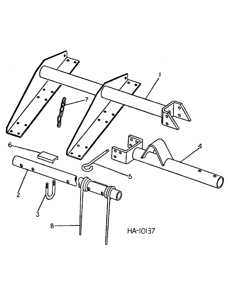 Схема запчастей Case IH 5000 - (F-04) - MULCHERS, 3 FOOT, 6 INCH MULCHER FOR USE ON 18 FOOT WING MODELS 