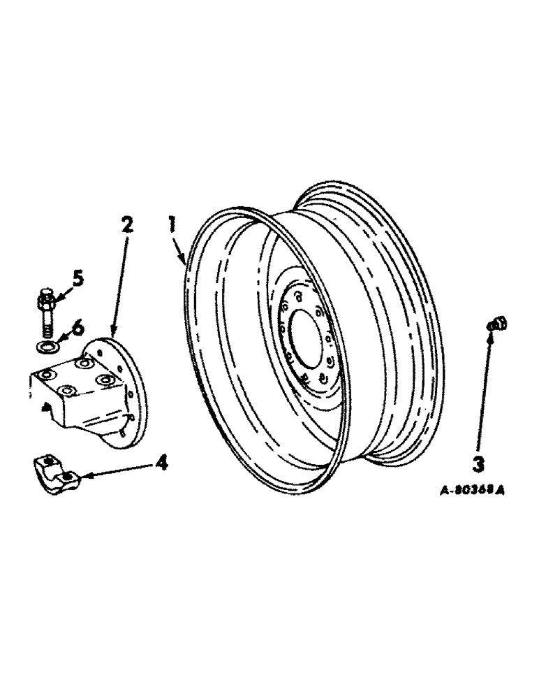 Схема запчастей Case IH 2826 - (15-07) - WHEELS AND TRACTION, OUTER DUAL REAR WHEELS, DISC TYPE Wheels & Traction