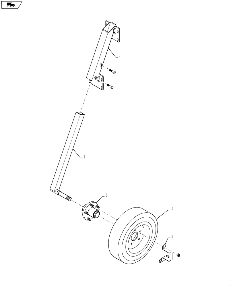 Схема запчастей Case IH 4420 - (11-051) - AUTOBOOM, WHEELS RAVEN PN Options