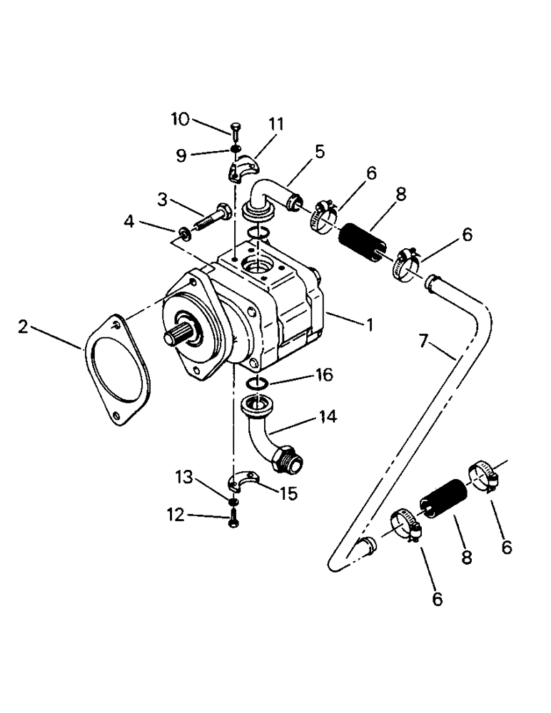 Схема запчастей Case IH PTA280 - (08-13) - 35-1379T91 HYDRAULIC PUMP KIT, HEAVY DUTY (07) - HYDRAULICS