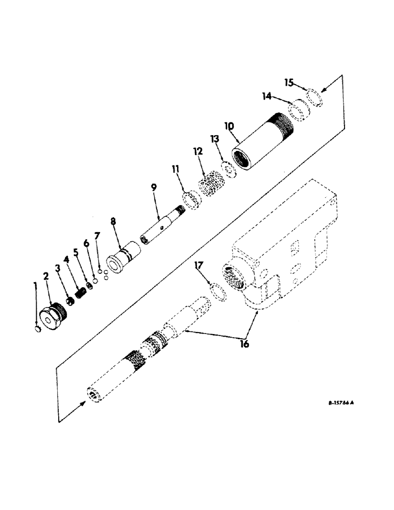 Схема запчастей Case IH 1110 - (M-28) - VALVE DETENT ATTACHMENT 