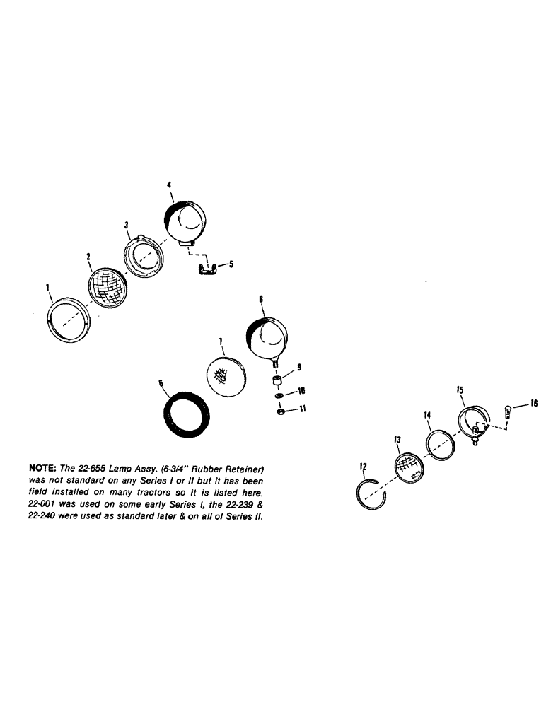 Схема запчастей Case IH STEIGER - (02-16) - LAMP ASSEMBLIES (06) - ELECTRICAL