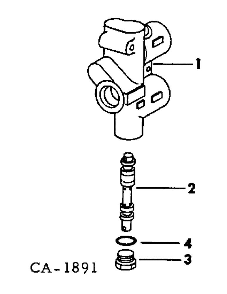 Схема запчастей Case IH 2500 - (10-49) - HYDRAULICS, FLOW DIVIDER VALVE (07) - HYDRAULICS